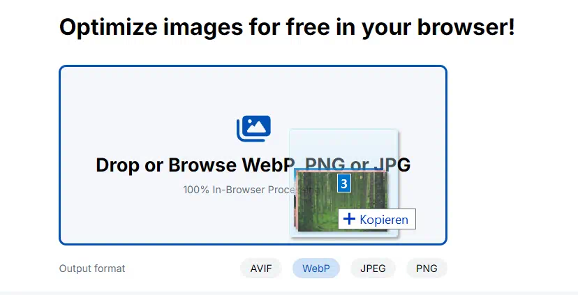 Upload images